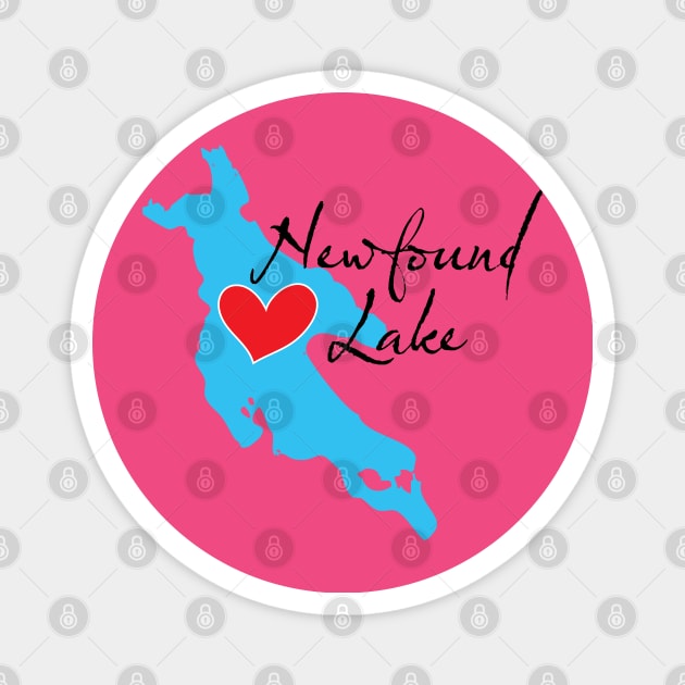 Love Newfound Lake Magnet by Ski Classic NH